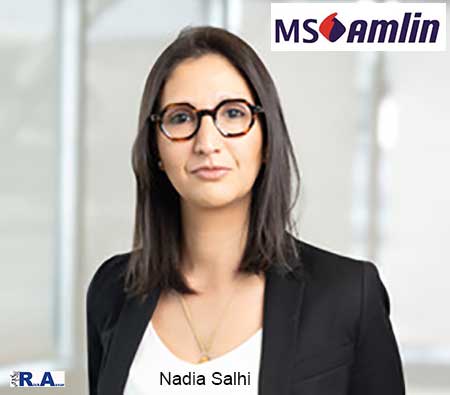 MS Amlin Insurance annonce la nomination de Nadia Salhi